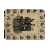 Heroes van de burgeroorlog magneet (Horizontaal)