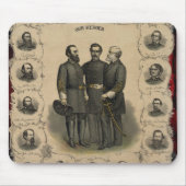 Heroes van de burgeroorlog muismat (Voorkant)