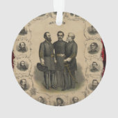 Heroes van de burgeroorlog ornament (achterkant)