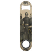 Heroes van de burgeroorlog speed flessenopener (Voorkant)