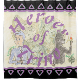 Heroes van Trino (ft. Cyankazu & Magus) Douchegordijn