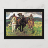 Heroes van Victor Vasnetsov Briefkaart (Voorkant)