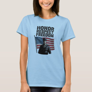 Heroes Veteran Day Patriottisch Ontwerp T-shirt