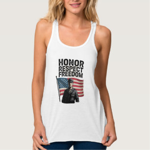 Heroes Veteran Day Patriottisch Ontwerp Tanktop