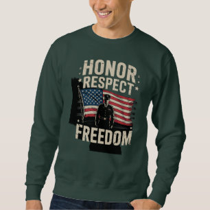 Heroes Veteran Day Patriottisch Ontwerp Trui