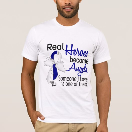 Heroes wordt Angels ALS T-shirt (Voorkant)