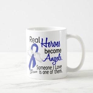 Heroes wordt Angels Colon Cancer Koffiemok