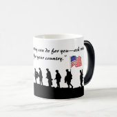 Heroes Zwart 11 oz Combo Mok (Voorkant rechts)