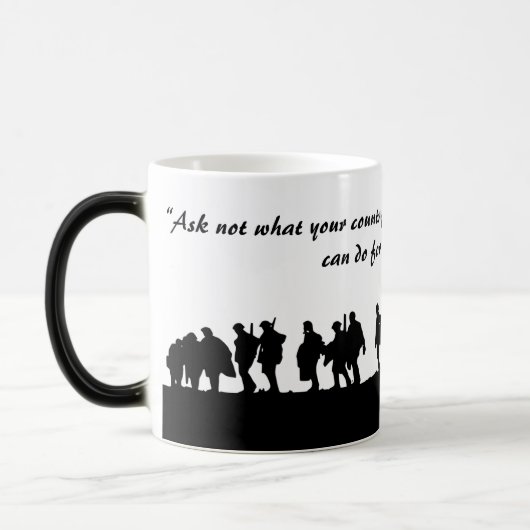 Heroes Zwart 11 oz Combo Mok (Links)