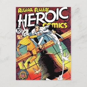 Heroic Comics 15 Briefkaart