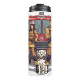 Heroic Firefighters Anime Thermal Tumbler Thermosbeker