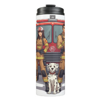Heroic Firefighters Anime Thermal Tumbler Thermosbeker