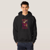 Heroic medieval Warrior Racoon in Heavy Armor Dung Hoodie (Voorkant volledig)