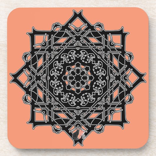 Heroic Octa Glyph Dusk Onderzetter (Voorkant)