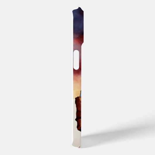 Heroic Protection: Captain America Edition aangeko Case-Mate iPhone Case (Achterkant / Rechts)