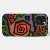 Heroic Rozen van Paul Klee Abstracte Art iPhone Hoesje (Achterkant horizontaal)