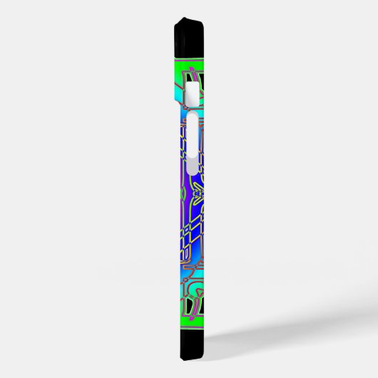 Heroic Spectra Glyph Case-Mate iPhone Case (Achterkant / Links)