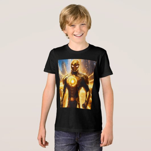 Heroic Superhero T-shirts voor kinderen (Voorkant volledig)