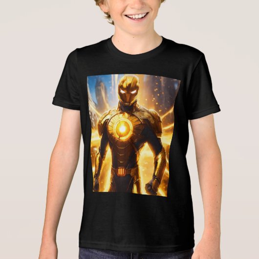 Heroic Superhero T-shirts voor kinderen (Voorkant)