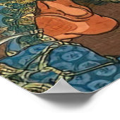 Heroic warrior Kashiwade no Omi Kanehira Poster (Hoek)