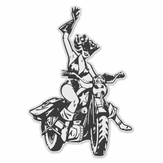 Heroine Sticker (Voorkant)