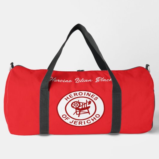 Heroïne van Jericho Duffel Bag voor HOJ Plunjezak (Voorkant)