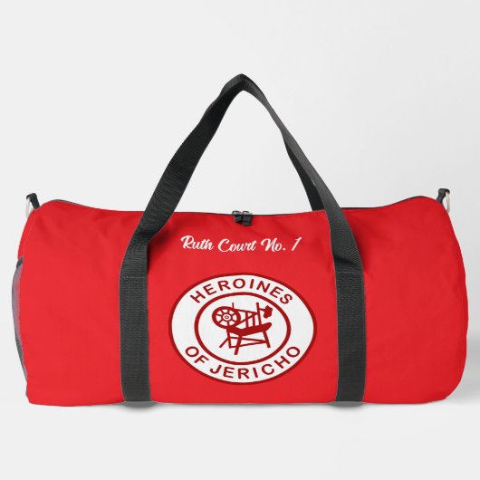 Heroïne van Jericho Duffel Bag voor HOJ Plunjezak (Achterkant)