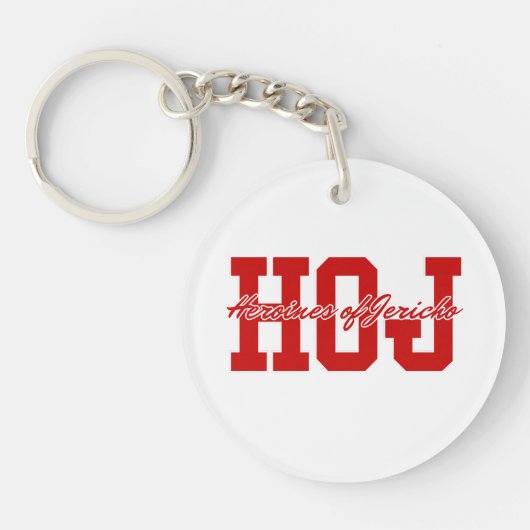 Heroïne van Jericho Sleutelhanger voor HOJ (Voorkant)