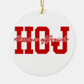 Heroines van Jericho (HOJ) Keramisch Ornament (Voorkant)