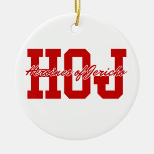 Heroines van Jericho (HOJ) Keramisch Ornament