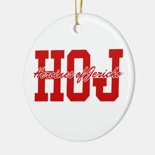 Heroines van Jericho (HOJ) Keramisch Ornament (Links)