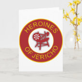 Heroines van Jericho Kaart (Gele Bloem)