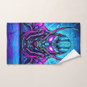 Heroïsche Cyberpunk Vibe Bad Handdoek (Handdoek)