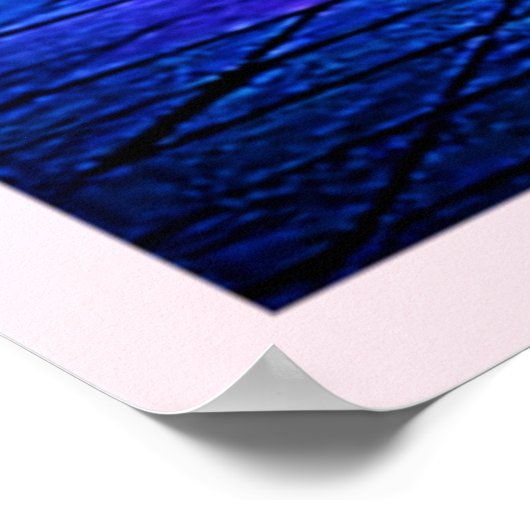 Heroïsche Cyberpunk Vibe Poster (Hoek)