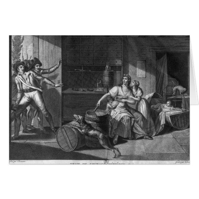 Heroïsche moed van een vrouw die naar Vendeaanse o (Voorkant Horizontaal)