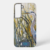 Heron Art - In het onkruid Samsung Galaxy Hoesje (Achterkant)