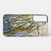 Heron Art - In het onkruid Samsung Galaxy Hoesje (Achterkant horizontaal)