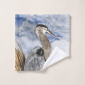 Heron Bad Handdoek (Wasdoekje)