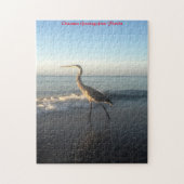 Heron Beach Florida.kerstgroeten Legpuzzel (Verticaal)