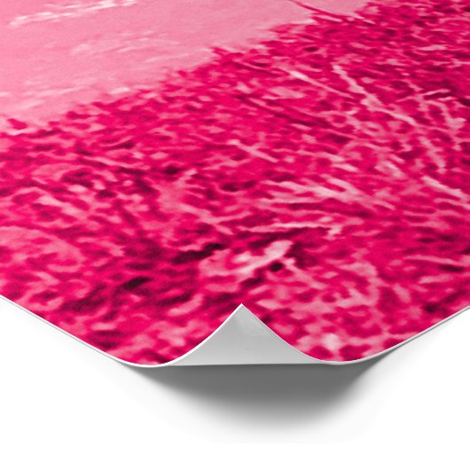 Heron bij Water's Edge Poster (Hoek)