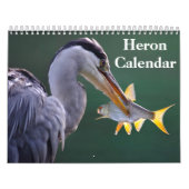 Heron Bird 2025 Kalender (Hoes)