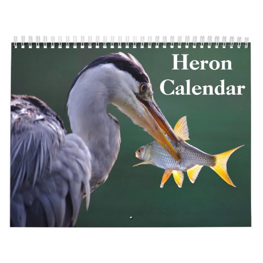 Heron Bird 2025 Kalender (Hoes)
