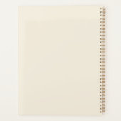 heron Bird Print Planner (Achterkant)