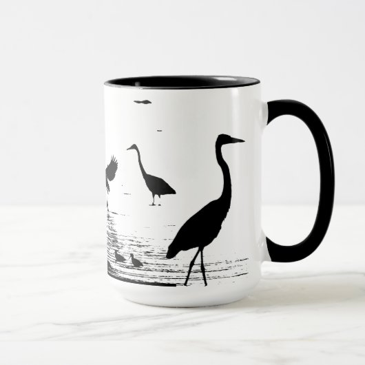Heron Bird Wildlife Animals Wetlands Mok (Rechts)