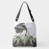 Heron Birds Audubon Wildlife Collage Canvas tas (Voorkant)