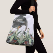 Heron Birds Audubon Wildlife Collage Canvas tas (Dichtbij)