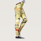 Heron Birds Wildlife Over Print Legging (Rechts)