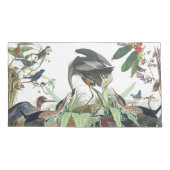 Heron Bluebird Birds Audubon Wildlife Pillowcase Kussensloop (Achterkant)
