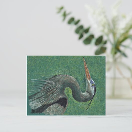Heron Briefkaart (Staand voorkant)