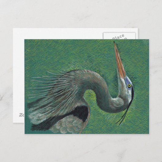 Heron Briefkaart (Voorkant / Achterkant)